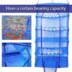 Foldable 6-Layer Drying Rack Net with Zippers