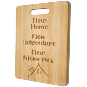 Engraved Bamboo Cutting Board for Housewarming Gifts