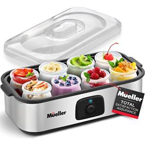Mueller Yogurt Maker with 8 Glass Jars