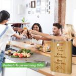 Engraved Bamboo Cutting Board for Housewarming Gifts