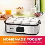 Mueller Yogurt Maker with 8 Glass Jars