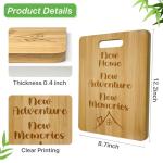 Engraved Bamboo Cutting Board for Housewarming Gifts