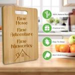 Engraved Bamboo Cutting Board for Housewarming Gifts
