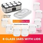 Mueller Yogurt Maker with 8 Glass Jars