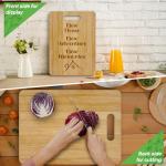 Engraved Bamboo Cutting Board for Housewarming Gifts