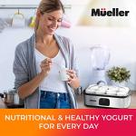 Mueller Yogurt Maker with 8 Glass Jars