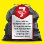 Glad Heavy Duty 30 Gallon Trash Bags - 68 Count