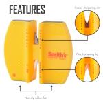 Smith's 2-Step Portable Knife Sharpener - Yellow