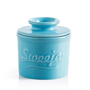Sweejar Porcelain Butter Keeper for Easy Spreading