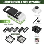 12-in-1 Vegetable Chopper with 7 Blades