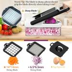12-in-1 Vegetable Chopper with 7 Blades