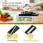 12-in-1 Vegetable Chopper with 7 Blades