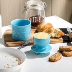 Sweejar Porcelain Butter Keeper for Easy Spreading