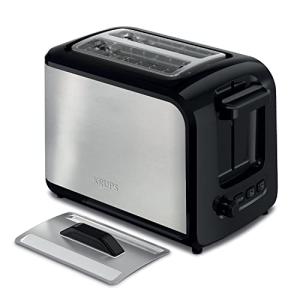 KRUPS 2-Slice Stainless Steel Toaster with Wide Slots