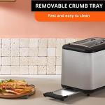 KRUPS 2-Slice Stainless Steel Toaster with Wide Slots