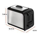 KRUPS 2-Slice Stainless Steel Toaster with Wide Slots