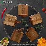Large Acacia Wood Tortilla Press with Accessories