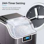 Countertop Nugget Ice Maker with Self-Cleaning