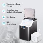 Countertop Nugget Ice Maker with Self-Cleaning