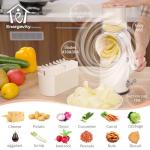 Energevity Manual Cheese Grater with 5 Blades