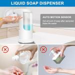 Touchless Soap Dispenser with Adjustable Sensor 12.5oz