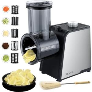 5-in-1 Electric Vegetable Slicer and Cheese Grater