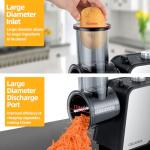 5-in-1 Electric Vegetable Slicer and Cheese Grater