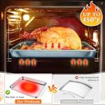 Stainless Steel Baking Sheet Set - 3 Sizes