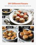 VEVOR Mini Pancake Maker with Temp & Time Control