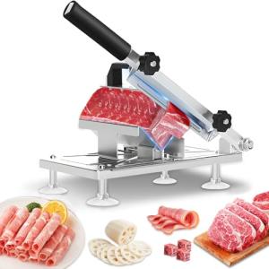 Manual Stainless Steel Meat Slicer for Home Use
