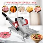 Manual Stainless Steel Meat Slicer for Home Use