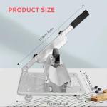 Manual Stainless Steel Meat Slicer for Home Use