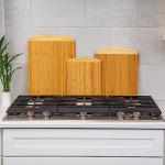 Organic Bamboo Cutting Board Set of 3