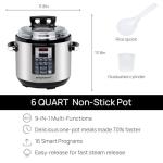prepAmeal 9-in-1 Electric Pressure Cooker 6QT