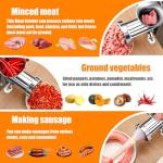 Manual Meat Grinder for Home Sausage and Burgers