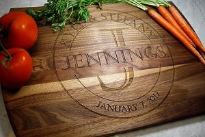 Custom Engraved Wood Cutting Board for Any Occasion
