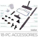Powerful Multi-Purpose Steam Cleaner with 18 Accessories