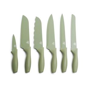 GreenLife 6 Piece High Carbon Kitchen Knife Set