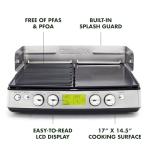 GreenPan Stainless Steel XL Smoke-less Indoor Grill
