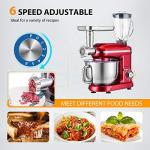 VIVOHOME 3-in-1 Stand Mixer with Meat Grinder & Blender