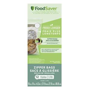 FoodSaver Vacuum Zipper Bags for One Gallon