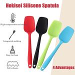 Hokisei 4-Piece Silicone Spatula Set