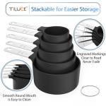 TILUCK Stackable Measuring Cups and Spoons Set