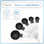 TILUCK Stackable Measuring Cups and Spoons Set
