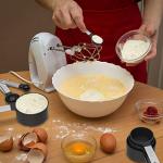 TILUCK Stackable Measuring Cups and Spoons Set