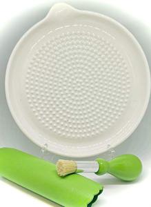 BonCera 3-Piece Ceramic Garlic Grater Set