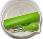 BonCera 3-Piece Ceramic Garlic Grater Set