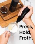 Handheld Electric Drink Mixer and Frother Wand