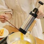 Stainless Steel Churro Maker with 3 Tips