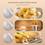 Stainless Steel Churro Maker with 3 Tips